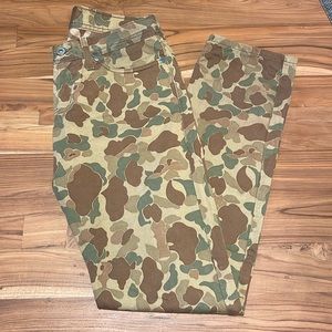 Naked & Famous men’s camo jeans